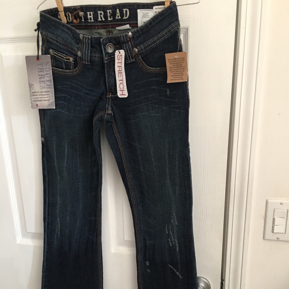 Southern thread jeans